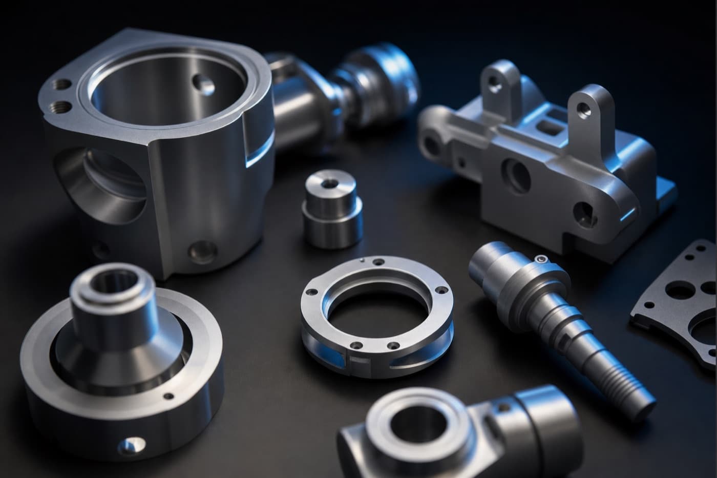 Aluminium turned parts — turned parts in aluminium